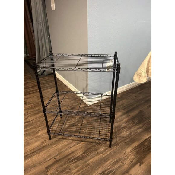 Other - New 3-Shelf Adjustable Steel Wire Rack Heavy Shelving Organizer for Kitchen